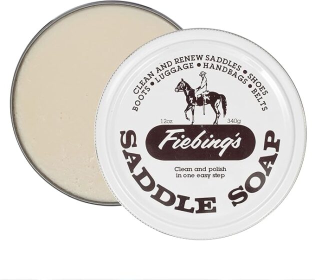 Fiebing's White Saddle Soap for Leather