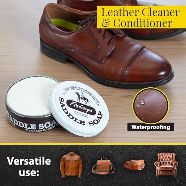 Fiebing's White Saddle Soap for Leather - Image 2